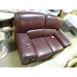 SALON CUIR BRUN 3+2