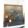 HUILE SUT TOILE LEON LONDOT 65X60 EN L ETAT
