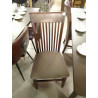 CHAISE EN TECK  LOTDE  4 