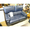 SALON CUIR BLEU 2+2