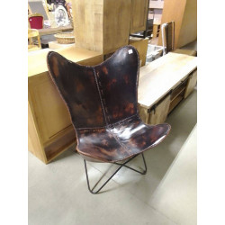 FAUTEUIL CUIR 