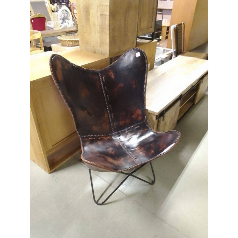 FAUTEUIL CUIR 