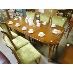 TABLE MERISIER + ALLONGES 