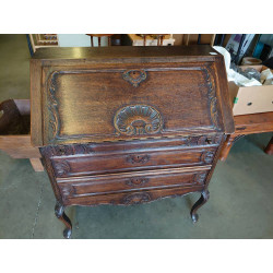 SECRETAIRE CHENE FONCE