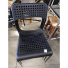 CHAISE PVC NOIR