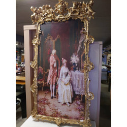 REPRO PEINTURE CADRE DORE