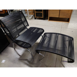 CHAISE SPAGHETTI + REPOSE PIED