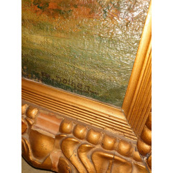 HUILE SUR TOILE SIGNEE DOLHEN FRANCOIS