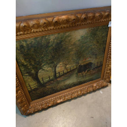 HUILE SUR TOILE SIGNEE DOLHEN FRANCOIS