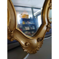 MIROIR DORE