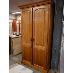 GARDE ROBE 2 PORTES PIN