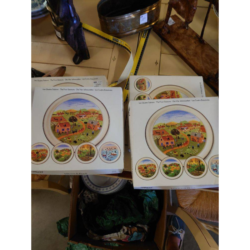 ASSIETTE BOCH 4 SAISONS