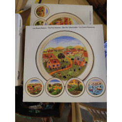 ASSIETTE BOCH 4 SAISONS