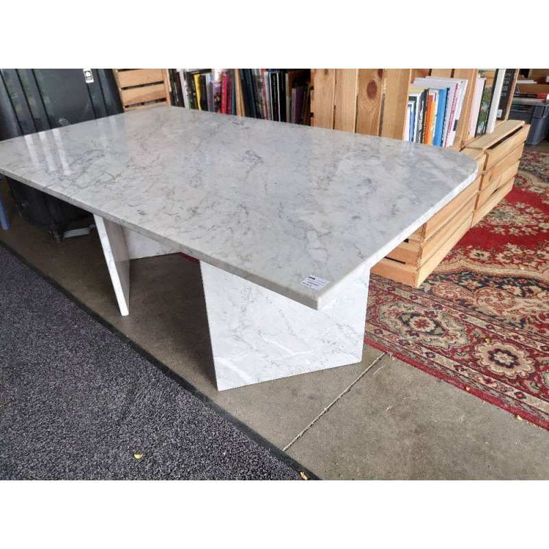 TABLE BASSE MARBRE BLANC