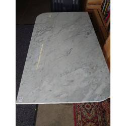TABLE BASSE MARBRE BLANC