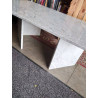 TABLE BASSE MARBRE BLANC