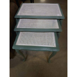 TABLE GIGOGNE OLIVE LOT DE 3
