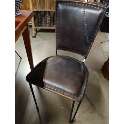 CHAISE CUIR