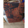 PLAQUE DE GRAVURE ABSTRAITE