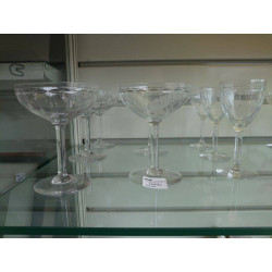 VERRES CRISTAL ATTRIBUE...