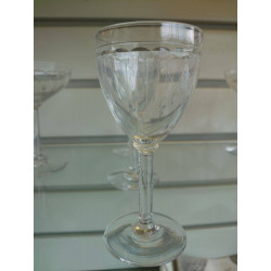 VERRES CRISTAL ATTRIBUE BACCARAT LOT DE 8