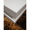 TABLE BASSE CARREE BLANCHE