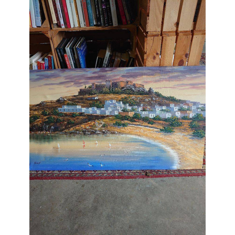 PEINTUE GRECE LINDOS