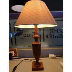 LAMPE BOIS AFRICAIN