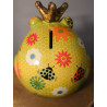 TIRELIRE GRENOUILLE POMME PIDOU