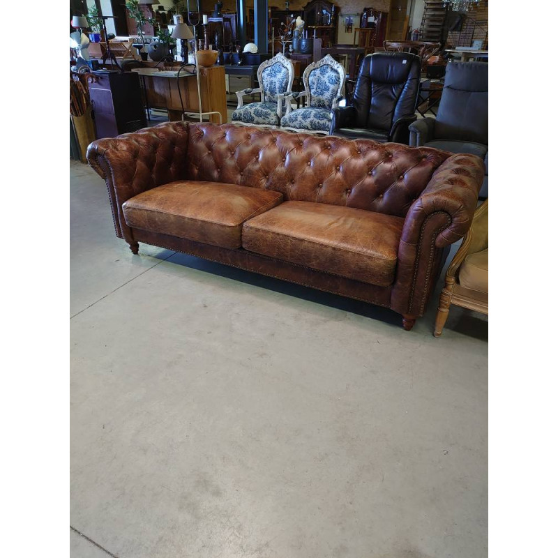CANAPE CHESTERFIELD 3 PLACES