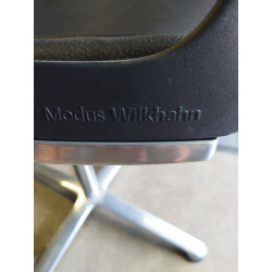 CHAISE MODUS WILKHAHN CUIR NOIR