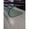 TABLE BASSE VERRE EN U