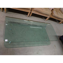 TABLE BASSE VERRE EN U