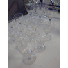 SERVICE DE 47 VERRES CISELES