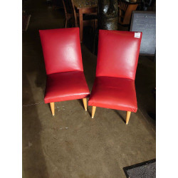 PAIRE DE SIEGES 1960