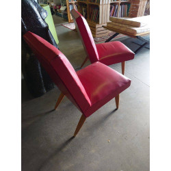 PAIRE DE SIEGES 1960