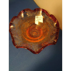 VIDE POCHE VERRE ORANGE MURANO