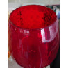 VASE VERRE ROUGE GM