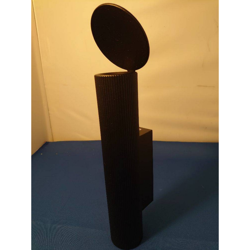 APPLIQUE MURALE EXTERIEURE FLOS FLAUTA LIGNE NOIR