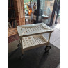DESSERTE VINTAGE DE JARDIN