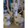 SERVICE A CAFE BAVARIA FLEURS BLEUES