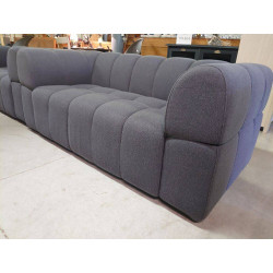 CANAPE STYLE BUBBLE TISSU GRIS