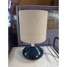 LAMPE CERAMIQUE BLEUE