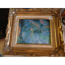 CADRE DORE REPRO CEZANNE