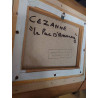 CADRE DORE REPRO CEZANNE