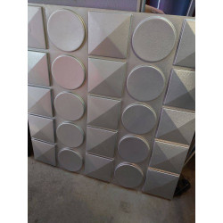 DECORATION CARREE PLASTIQUE...