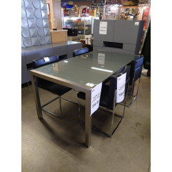 TABLE MODERNE DESIGN ACIER...