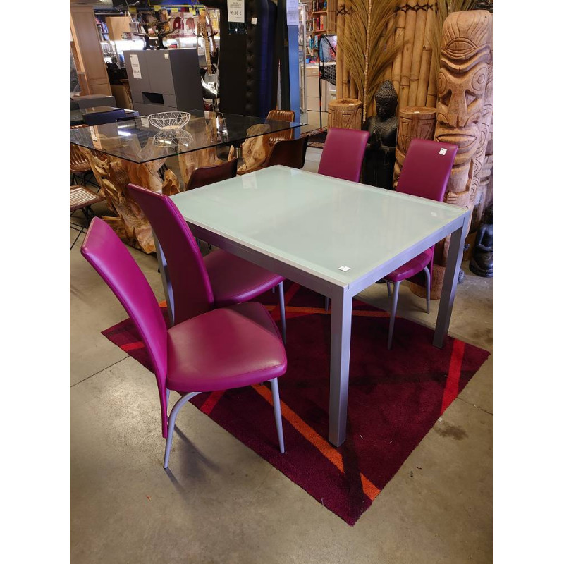 LOT DE 4 CHAISES