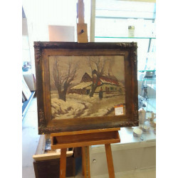 HUILE SUR TOILE POL VANDEBROEK