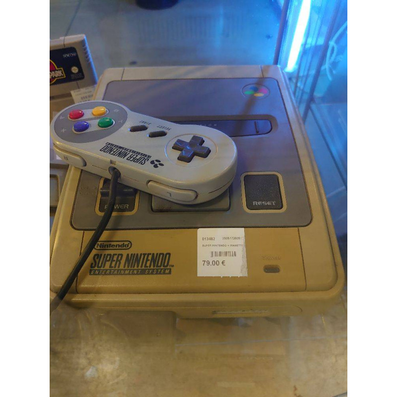 SUPER NINTENDO + MANETTE